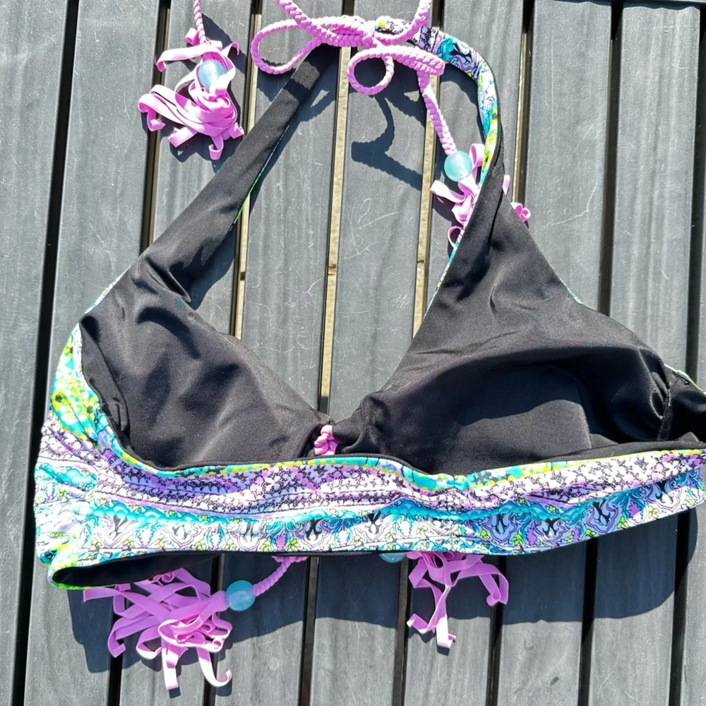 Victoria Secret Reversible Swim Top - Picture 2 of 3